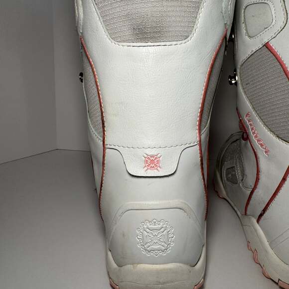 Lamar Women's Snowboard Boots White Pink Size 9 - Picture 5 of 8